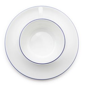 Directly above shot of empty plate