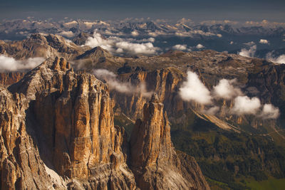 Rocky mountains in italy