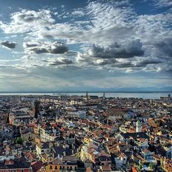 Aerial view of cityscape