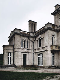 Low angle view of historical building against sky