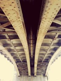 Low angle view of bridge