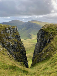 Rocky landscapes of scotland, isle of skye