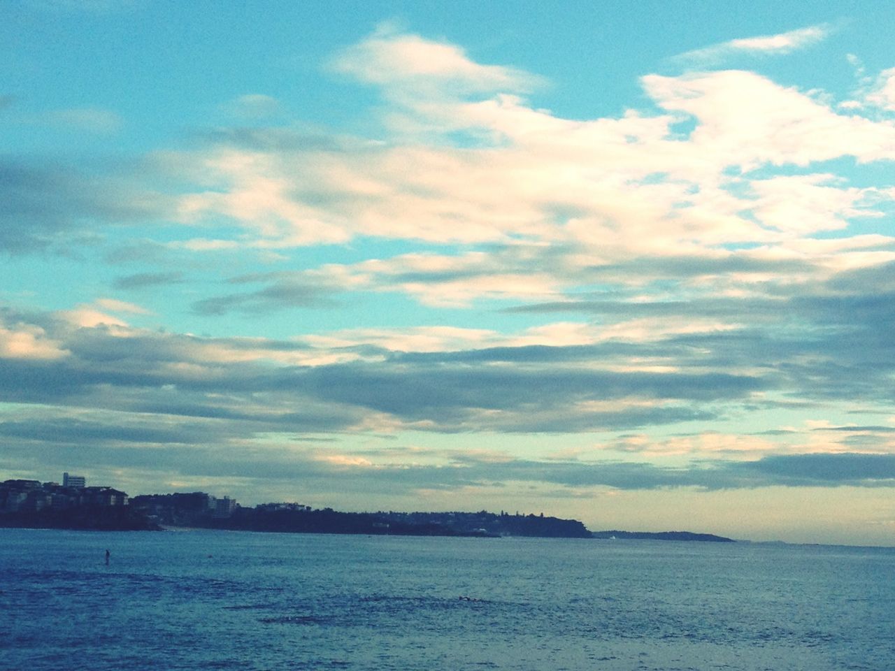 water, sky, sea, tranquil scene, scenics, waterfront, tranquility, beauty in nature, cloud - sky, cloud, nature, cloudy, blue, idyllic, horizon over water, outdoors, no people, rippled, calm, day