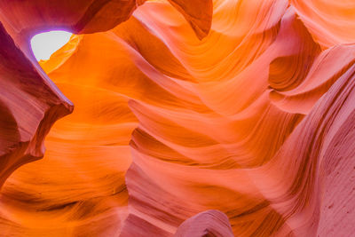 Rock formations in desert