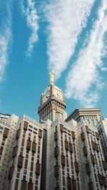 Low angle view of historical building against sky