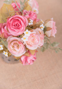 Close-up of pink roses