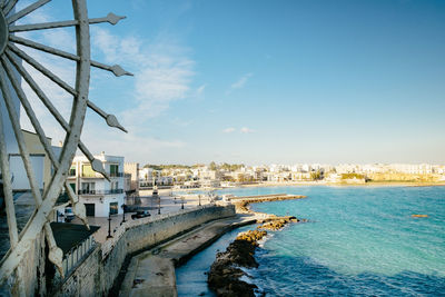 View of city at waterfront