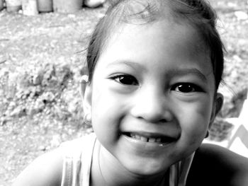 Portrait of smiling boy