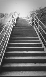 Low angle view of staircase