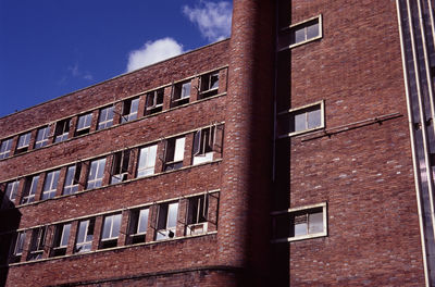 Low angle view of building against sky