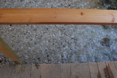 Close-up of wooden plank