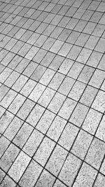 Full frame shot of tiled floor