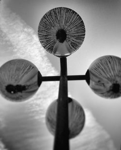 Low angle view of light