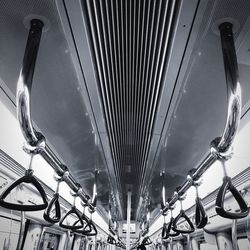 Interior of train 