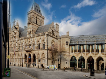 View of buildings in city