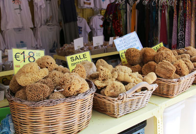 Various fruits for sale in market