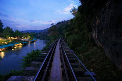 Death railway in kanchanaburi most popular traveling destination in western of thailand