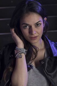 Portrait of beautiful woman