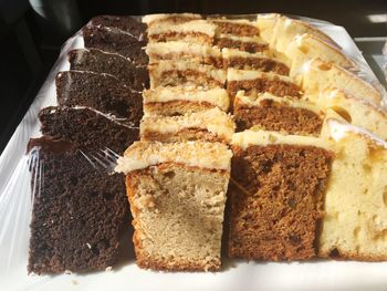 Close-up of chocolate cake