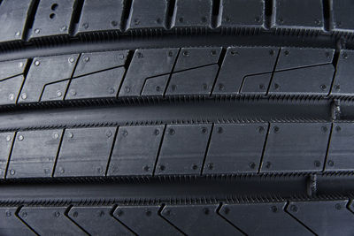 Low angle view of escalator