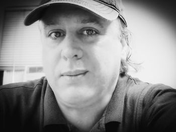 Close-up portrait of young man