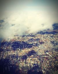 Aerial view of cityscape