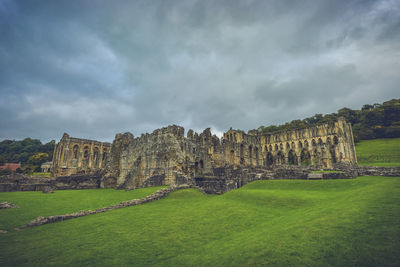 Old ruins against sky