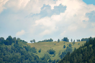 Panoramic view of landscape against sky
