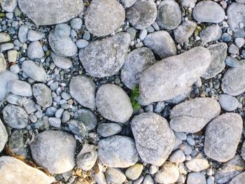 Full frame of stones