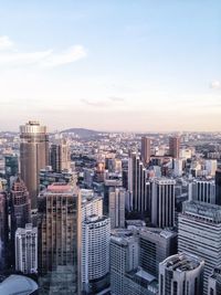 Cityscape against sky