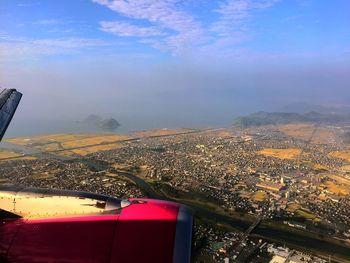 Aerial view of cityscape