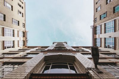 Low angle view of building against sky