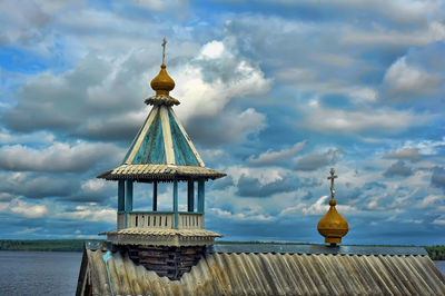 Traditional building against sky