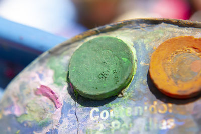 Close-up of multi colored candies