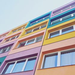 Low angle view of modern building