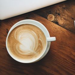 Close-up of coffee cup