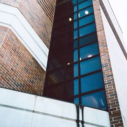 Low angle view of modern building
