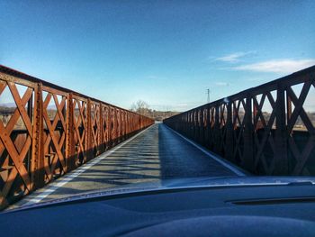 Bridge against sky