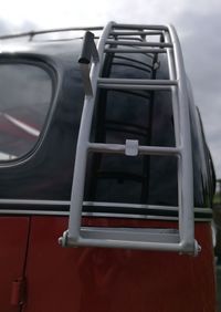 Close-up of vintage car