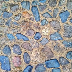 Full frame shot of stone wall