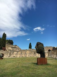 Ruins of a temple