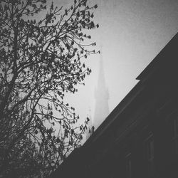 Low angle view of building against sky