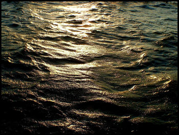 Full frame of water surface