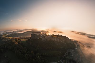  riegersburg and the fog - my favorite castle in the perfect mood 