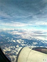 Aerial view of landscape