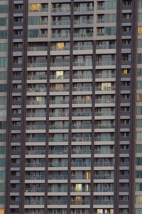 Full frame shot of residential building