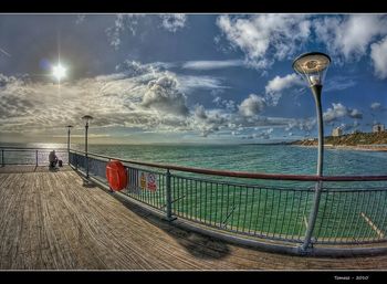 View of sea against sky