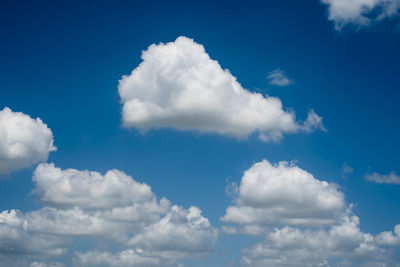 Low angle view of clouds in sky