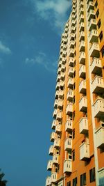 Low angle view of building against sky