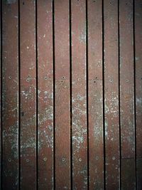 Full frame shot of rusty metal